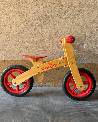 Bici evolutiva in legno