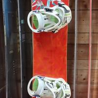 snowboard ragazzo Salomon Fierce 135cm + attacch