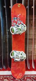 snowboard ragazzo Salomon Fierce 135cm + attacch