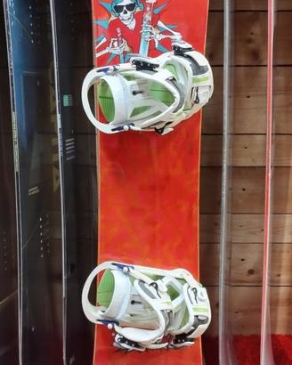 snowboard ragazzo Salomon Fierce 135cm + attacchi