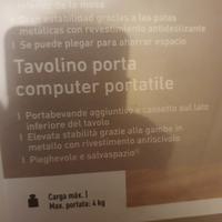 tavolino porta computer portatile