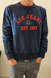 Felpa Lee Jeans uomo vintage