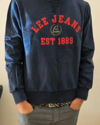 Felpa Lee Jeans uomo vintage