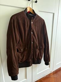 Giacca Pelle scamosciata. Alberto zaccagnini Nuova