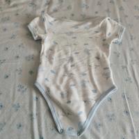 Body neonato bianco con orsetti