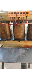 Trasformatore Trifase 380 a 220  4 Kilow. 