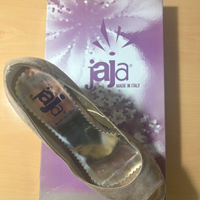Scarpe JAJA camoscio tortora - Donna