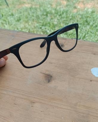 montatura occhiali da vista rayban