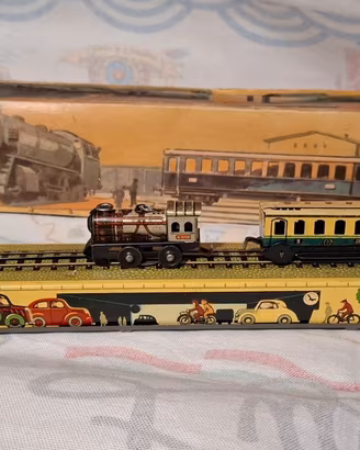 Pista trenino in latta ARNOLD anni 50 - Germania