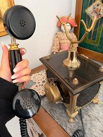 Telefono vintage da tavolo stile anni 20'