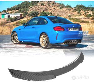 SPOILER ALETTONE BMW F22 F23 LOOK M4 CARBONIO