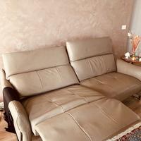 DIvano PELLE tipo RELAX come nuovo