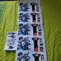 stikers ( Blue lock) e (Naruto con hinata)