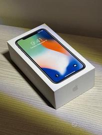 Apple Iphone x 64 GB Silver buonissime condizioni