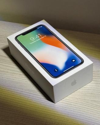 Apple Iphone x 64 GB Silver buonissime condizioni