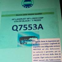 Q7553A TONER NERO NUOVO