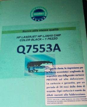 Q7553A TONER NERO NUOVO