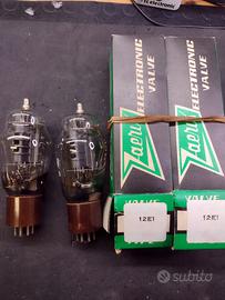 ZAERIX 12E1 CV345 tubes coppia valvole