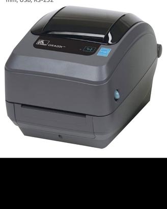STAMPANTE ETICHETTE PROFESSIONALE –Zebra GK420T