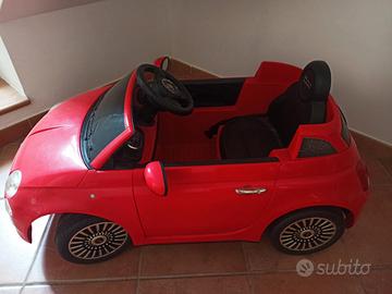 Auto/macchina elettrica bambini Fiat 500