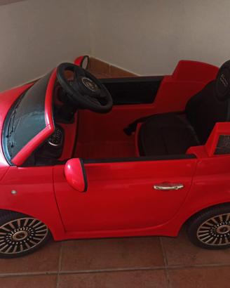 Auto/macchina elettrica bambini Fiat 500