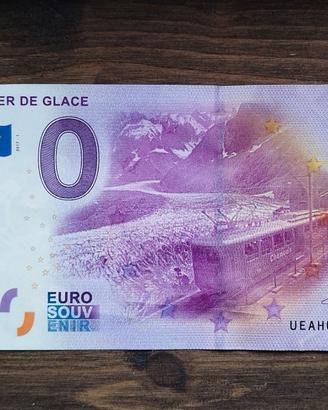 Banconota 0 Euro La Mer De Glacé