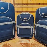 Set tre Trolley morbidi espandibili ORMI mod.LUMI