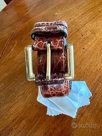 Cinture uomo vero coccodrillo