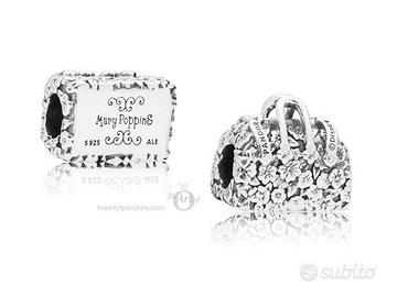 Pandora Disney Charm Borsa di Mary Poppins 797506 Abbigliamento