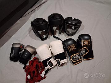 attrezzature da boxe