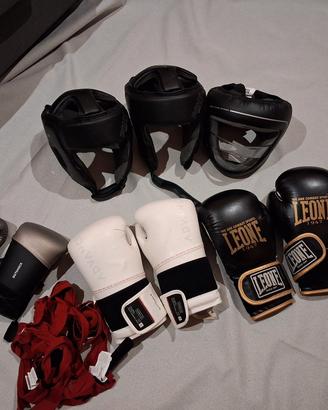 attrezzature da boxe