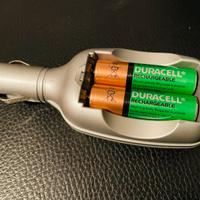 Caricabatterie 12v da auto per stilo AA