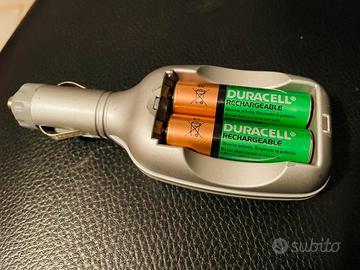 Caricabatterie 12v da auto per stilo AA