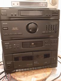 STEREO CD E CASSETTE PHILIPS