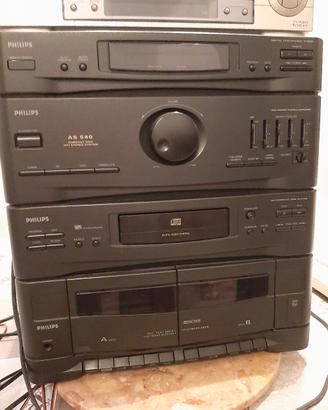 STEREO CD E CASSETTE PHILIPS