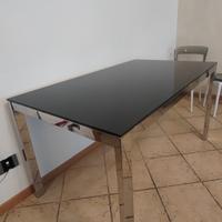TAVOLO MODERNO 6 POSTI ALLUNGABILE 