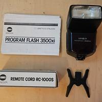 Flash Minolta program 3500xi