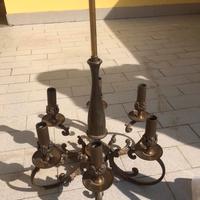 Lampadario antiquariato candelabri