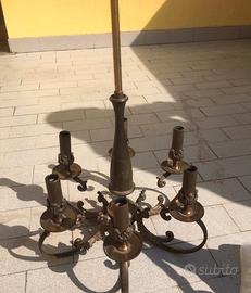 Lampadario antiquariato candelabri