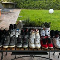 Lotto 12 Air Jordan Vintage anni 2000 piu 3 Nike