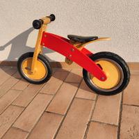 bici bimbo legno