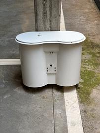 Porta bombole gas nautico doppio in vetroresina