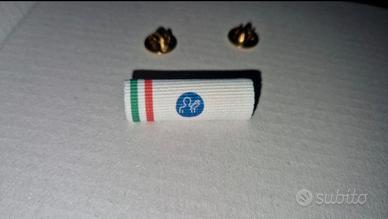 Nastrino in Tessuto Vaccinato Se ne Possono Fregia