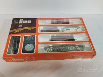 Trenino Lima scala HO anni 70 confezione completa 