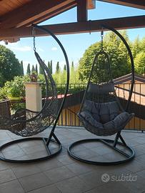 DUE Poltrone sospese da esterno