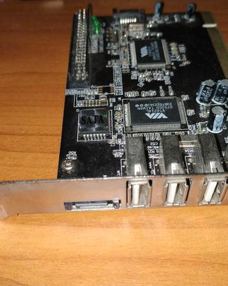 scheda di espansione DESKTOP PCI USB SATA