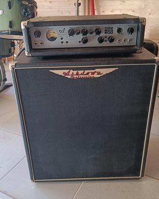Testata Ashdown Tone Man 600 + Cassa 4x10 Ashdown 