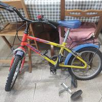 Bicicletta per bambino usata con rotelle incluse