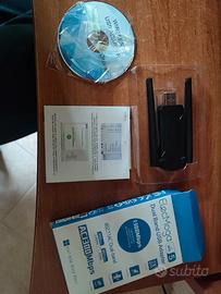 Chiavetta WiFi USB Dual Band 1300Mbps Elecmoga – N