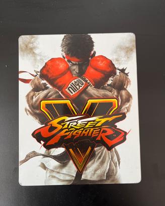 Street Fighter V PS4 Steelbook edition
